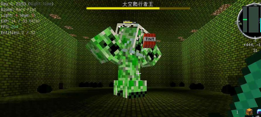 猫在Minecraft中对爬行者的作用范围？